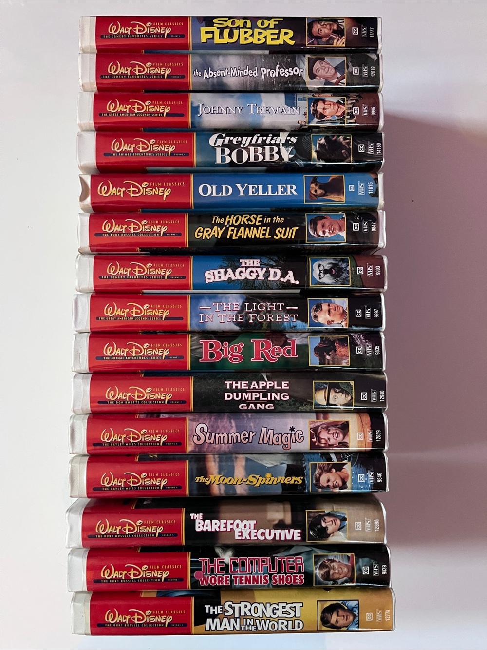 Vintage Walt Disney Film Classics VHS Lot of 15